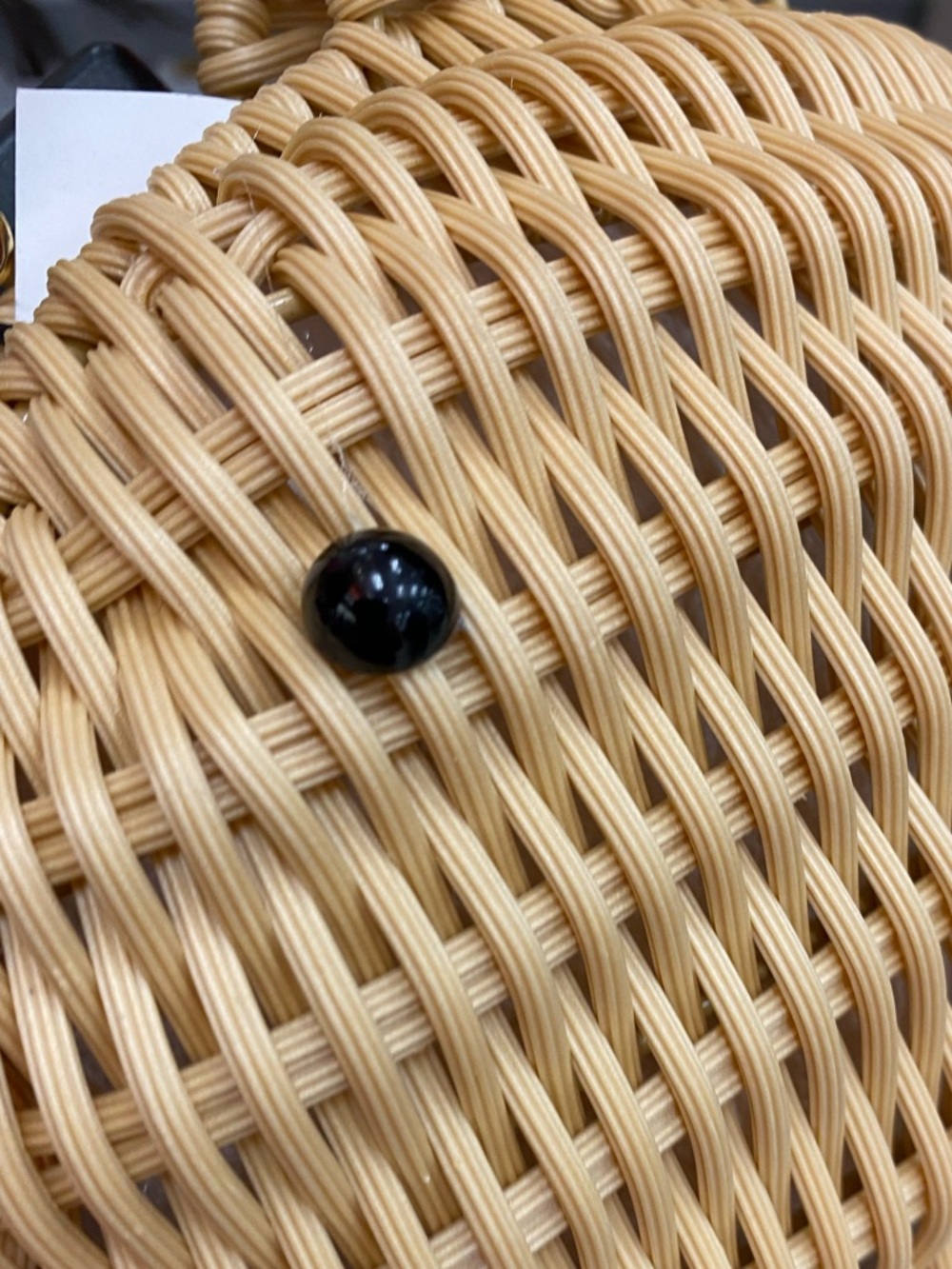 Tommy Bahama Woven Straw Fish Crossbody Bag - Picture 7 of 9